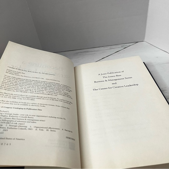 Becoming A Strategic Leader Center For Creative Leadership Richard L Hughes Book - Picture 7 of 9